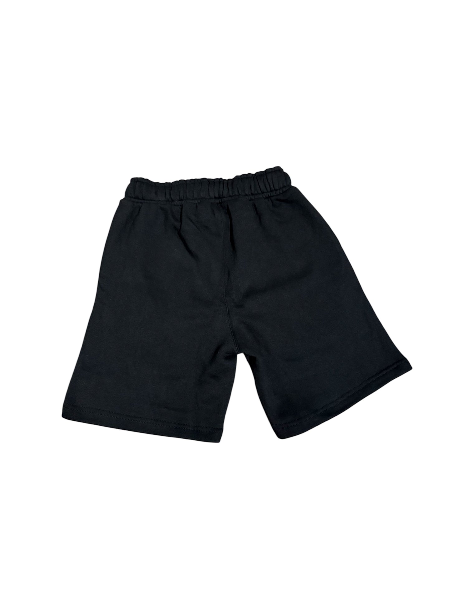 Black "Riches" Rhinestone Shorts