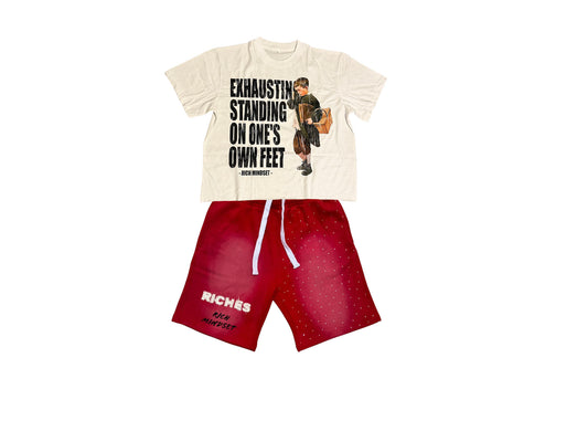 Oversized Tee + Riches Shorts Set