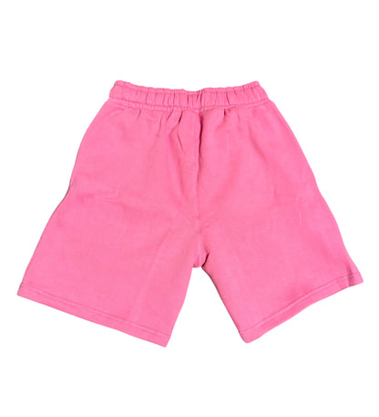 Pink "Riches" Rhinestone Shorts