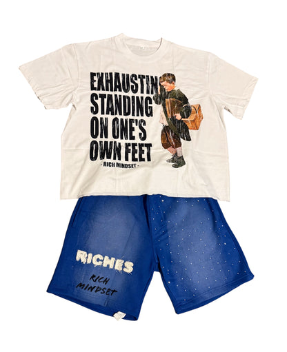 Oversized Tee + Riches Shorts Set