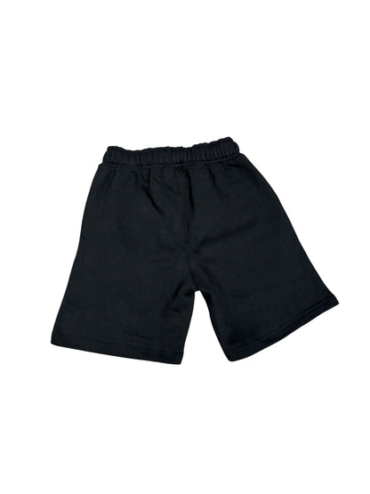 Black "Riches" Rhinestone Shorts