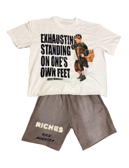 Oversized Tee + Riches Shorts Set