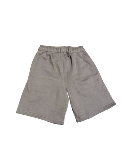 Grey "Riches" Rhinestone Shorts
